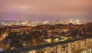 Апартаменты Helios apartment in Vilnius skyscraper Вильнюс Апартаменты с 3 спальнями-8